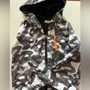 Boys Crazy 8 Zippered Light Rain Jacket Size 4-XS